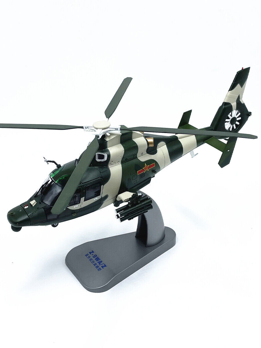 1/48 China Wuzhi 9z-9 Gunship Alloy Aircraft Model Display Collection Gift