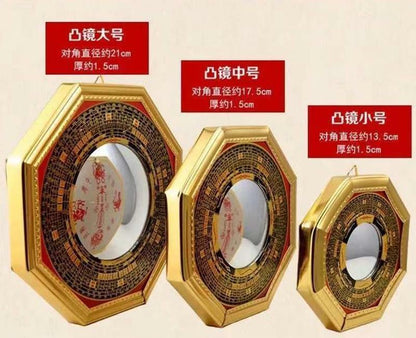Nine Palaces Bagua Mirror Feng Shui Chinese Traditional Home Accessories