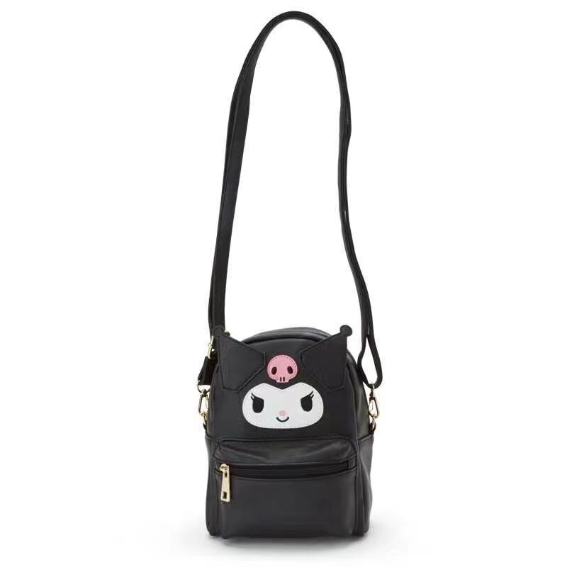 Synthetic Backpack Cartoon Melody Bag Messenger Bag Travel Bag Handbag Polyester