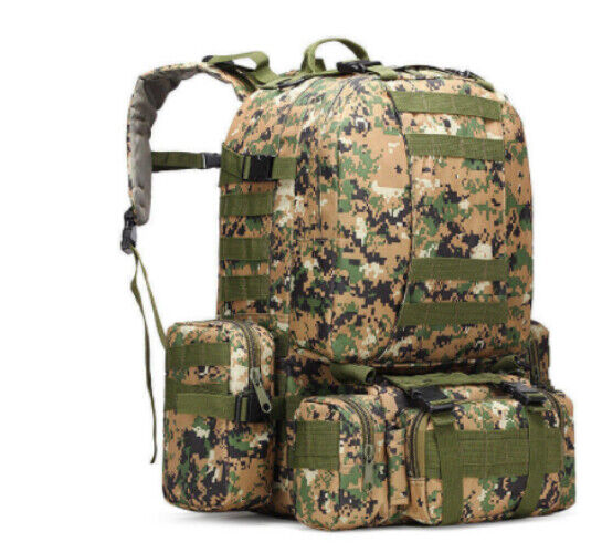 50L Tactical Backpack Men Sport Tactical Bag Hiking Travel Laptop Backpacks