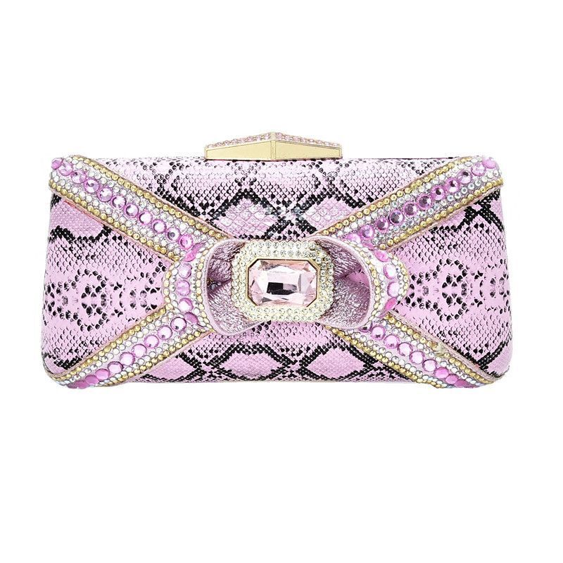 Womens Handbags And Purses Clutch Evening Bag Bridal Shoulder Chain Rhinestone