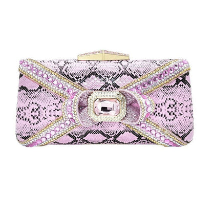 Womens Handbags And Purses Clutch Evening Bag Bridal Shoulder Chain Rhinestone