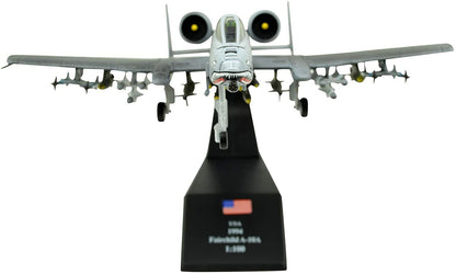 1:100 A-10 Thunderbolt II Ground Attack Aircraft Metal Plane Model,US Air Force