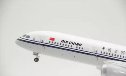 32CM 1:200 Risesoon Air China Boeing 787-9 Passenger Airplane ABS Plastic Model