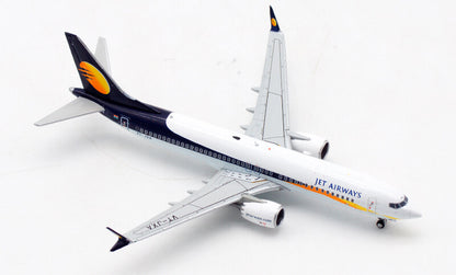 JC Wings JET AIRWAYS for BOEING 737-8MAX VT-JXA 1/400 diecast model aircraft