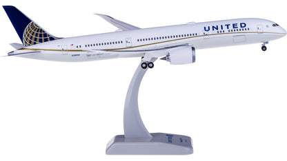 1:200 32CM Hogan UNITED BOEING 787-9 Passenger Airplane ABS Plastic Plane Model