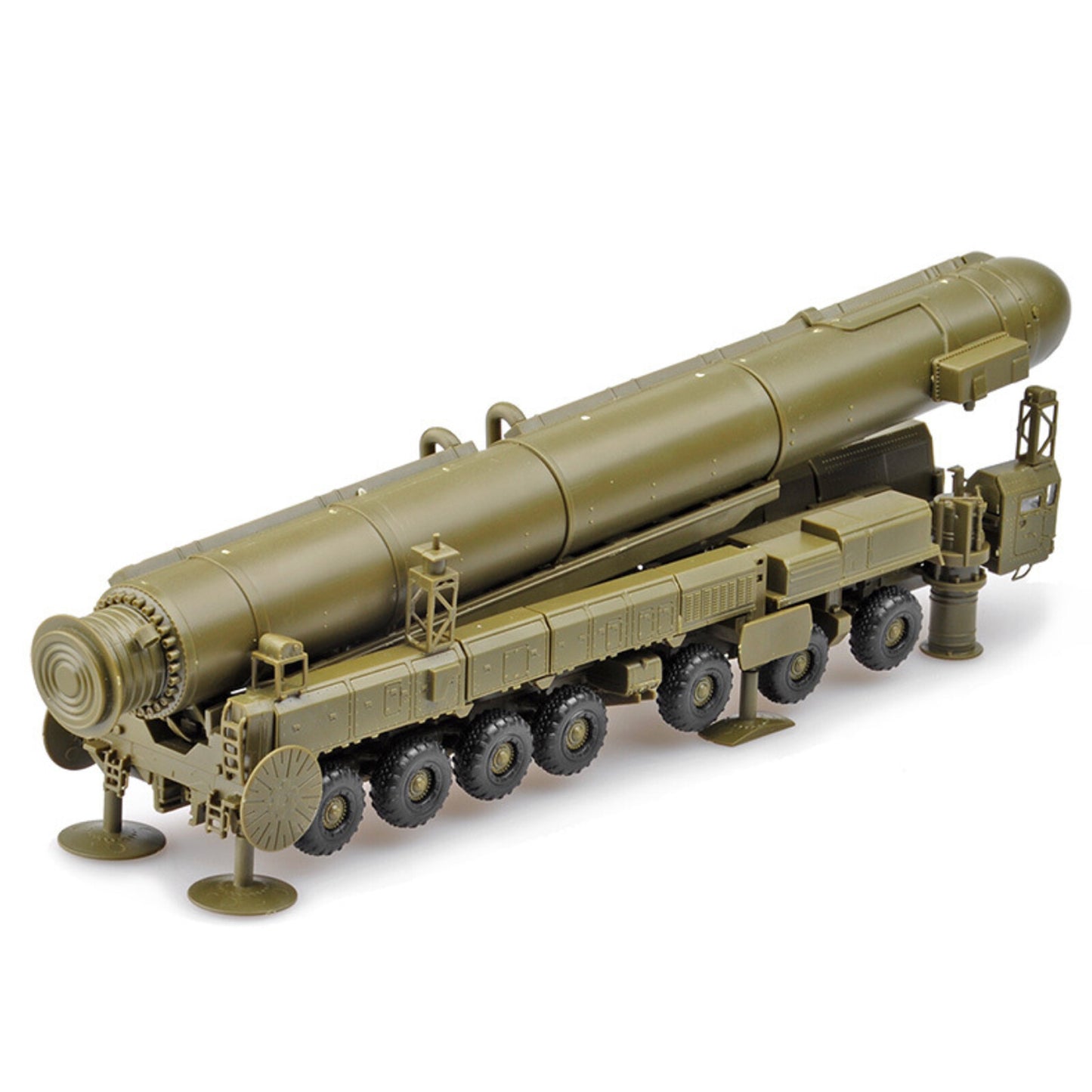 1:72 RT-2PM2 Sickle B Missile Launcher Vehicle 4D Model DIY Military Collection