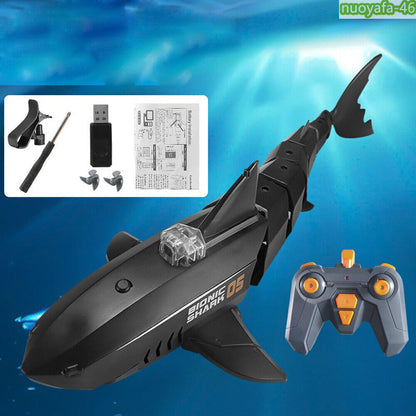 2.4G RC Electric Shark Fish Boat Remote Control Submarine Waterproof With Camera
