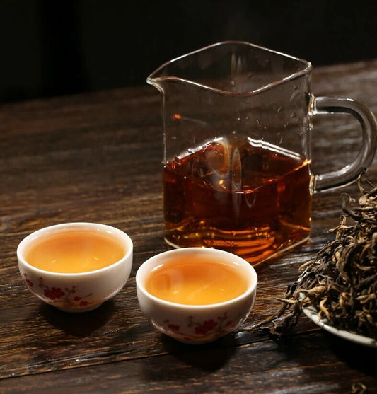250g Premium Yunnan Black Tea Fengqing Dian Hong Dianhong Chinese Golden Buds