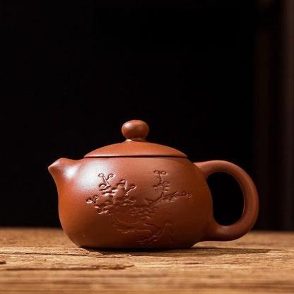 Mini Tea Pot Yixing Zisha Dahongpao Clay Tea Pet Home Decoration On Tea Tray Pot