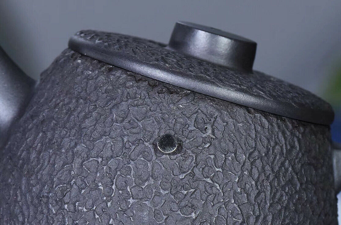 260cc Chinese Handmade JuLun Tea Pot Purple Sand Black Clay Gongfu Rich Iron Tea Pot-