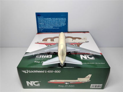 1:400 NG Model Royal Jordanian Lockheed L-1011-500 Passenger Plane Diecast Model
