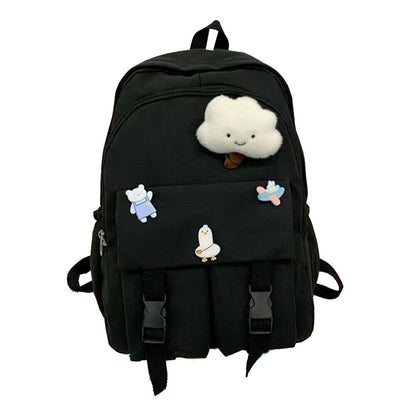 Schoolbag Backpack Student Bag High School College Students' Bag Shoulder Bag
