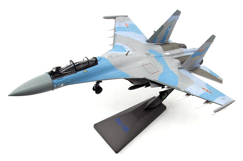1:72 UNISTAR CHINA AIR FORCE SU-35 FLANKER Fighter Diecast Military Plane Model