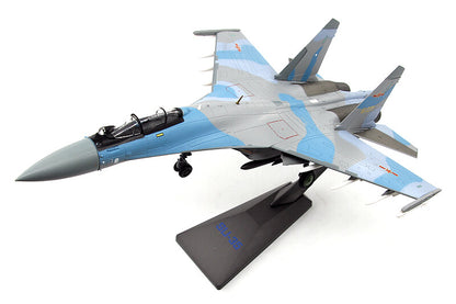 1:72 UNISTAR CHINA AIR FORCE SU-35 FLANKER Fighter Diecast Military Plane Model