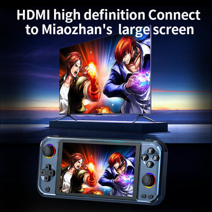 R900 Retro Handheld Video Game Console 5 Inch IPS Screen Handheld Game Console