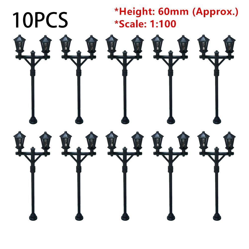 Artificial Miniature Tree 20-70Pcs Plastic Train Scenery Railroad Building Decor