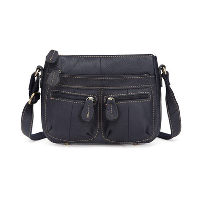 25*18*7 CM Leather Women Messenger Bags Small Shoulder Bag Vintage Crossbody 1PC