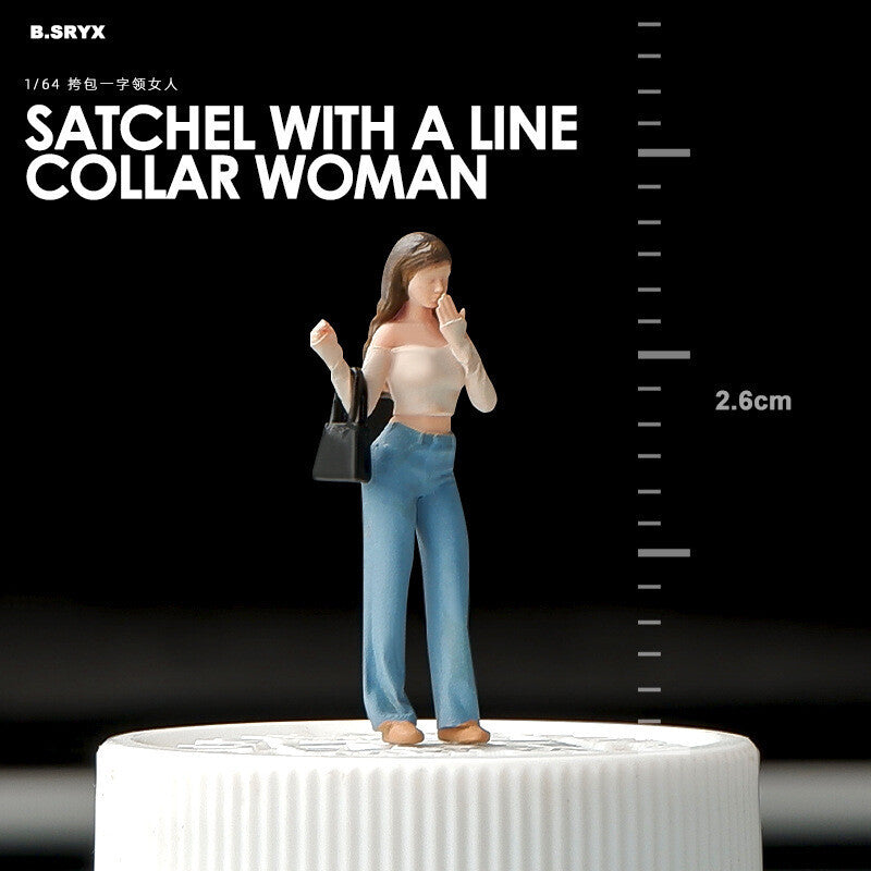 1/64 Trendy Girl Figure Model City Sexy Gril Scene Doll Display Model
