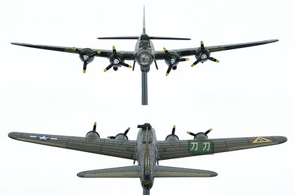 1:200 AF1 B-17G Flying Fortress Bomber Fighter Diecast Military Airplane Model