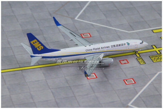 1:400 JC Wings EMS China Postal Airlines BOEING 737-800 Airplane Diecast Model