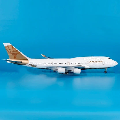 1:200 JC Wings Atlas Air Boeing 747-400 Passenger Airplane Diecast Model