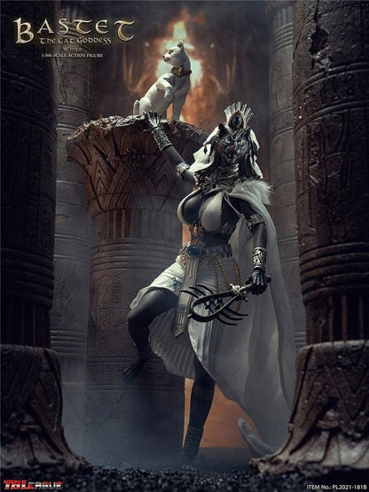 1/6 Scale TBLeague Bastet The Cat Goddess-White Action Figure Soldier