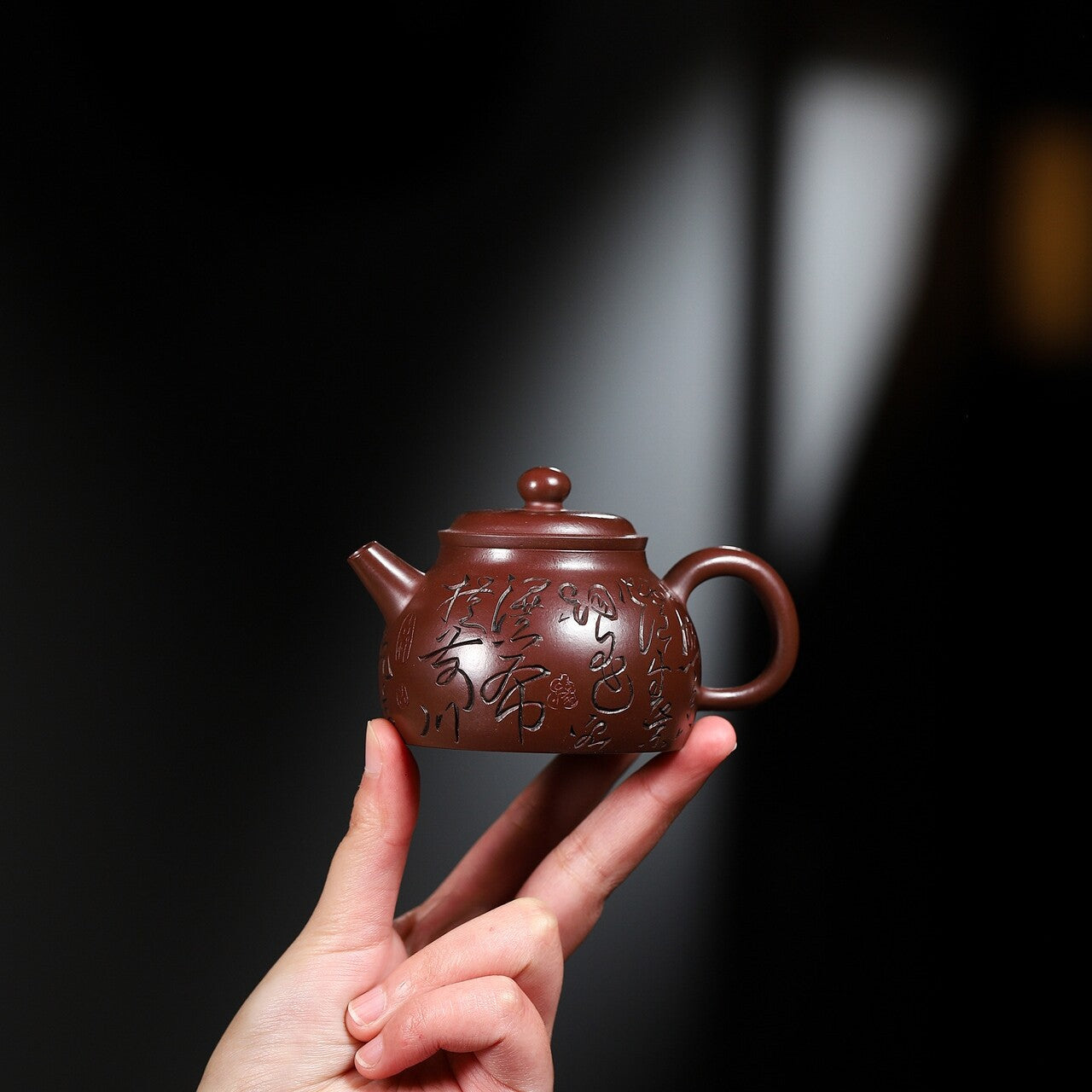 120ml Handmade Tea Pot 9 Infuser Holes Original Ore Real Yixing Zisha Clay China