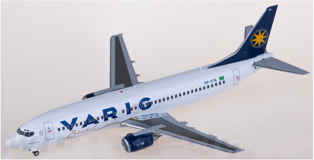1:200 JC Wings VARIG Boeing 737-400 Passenger Airplane Diecast Model