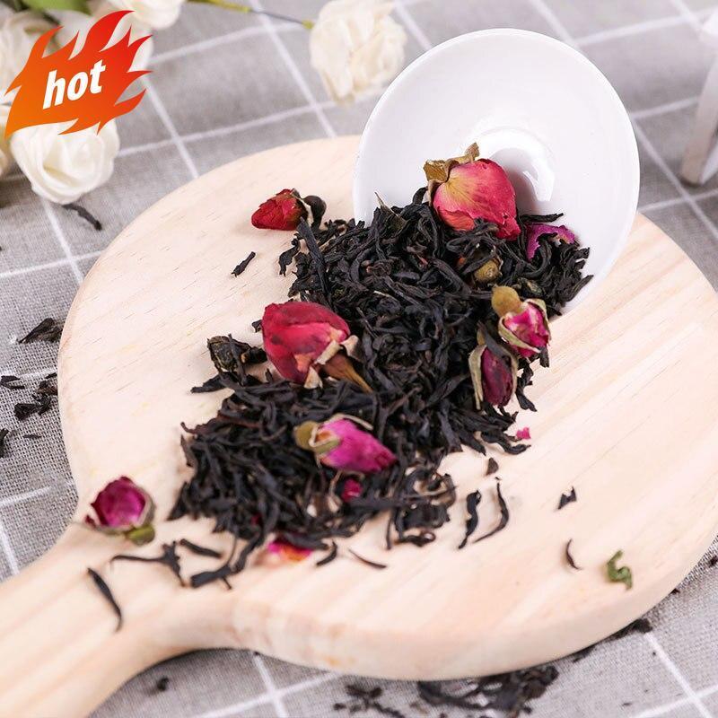 150g 2023 Anhui Rose Black Flower Tea Beauty Rose Flavour Rose Black Flower Tea
