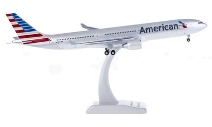 1:200 35CM Hogan BRITISH AIRWAY BOEING 747-400 Passenger Plane ABS Plastic Model