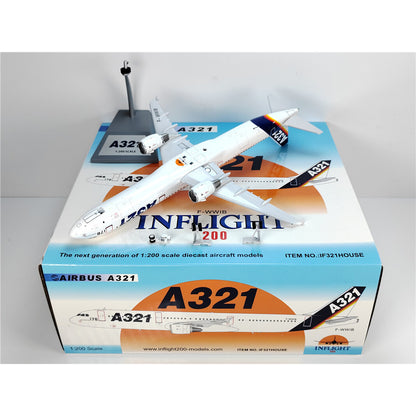 1:200 Inflight Airbus original factory Airbus A321 Diecast Aircraft Model
