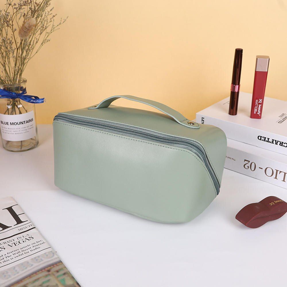 Large Makeup Bag Multifunction Toiletries Organizer Waterproof Cosmetics Storage