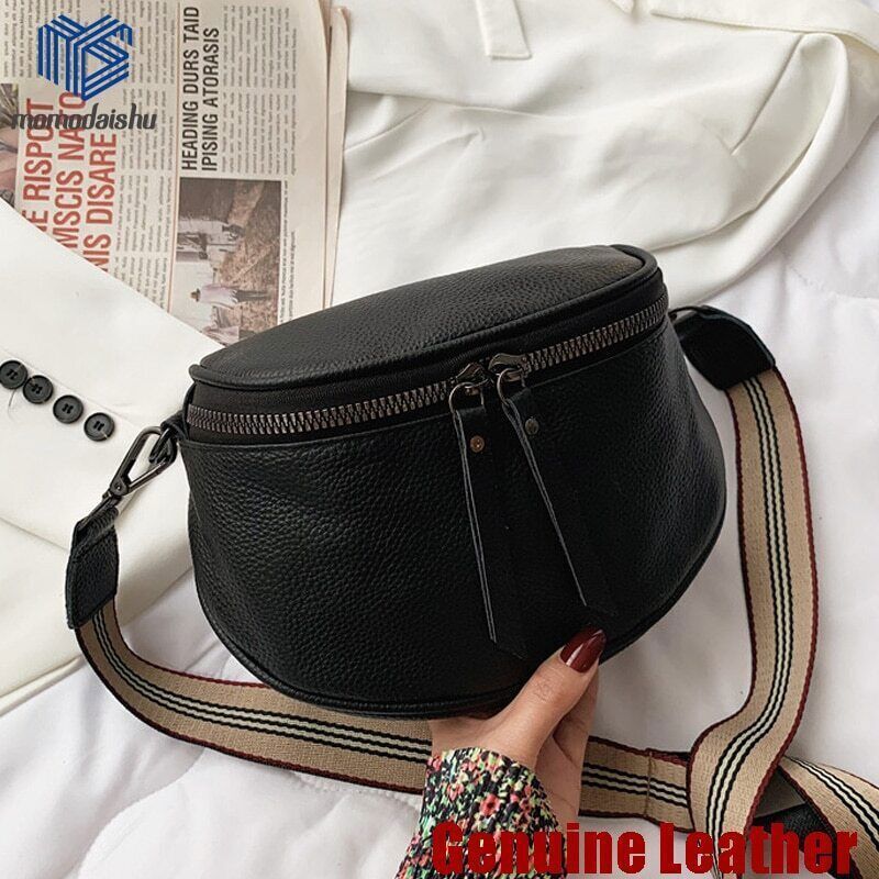 2022 New Bag Genuine Leather Crossbody Bags Women Shoulder Female Handbags