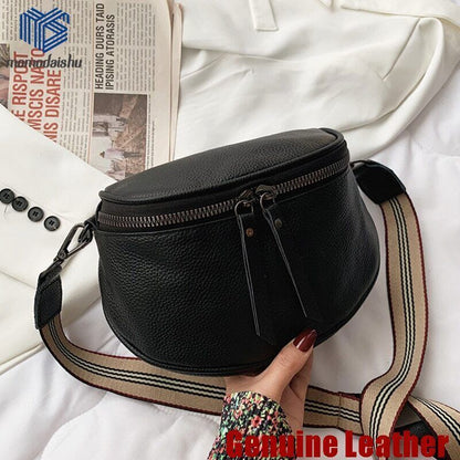2022 New Bag Genuine Leather Crossbody Bags Women Shoulder Female Handbags