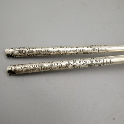 Solid silver chopsticks
