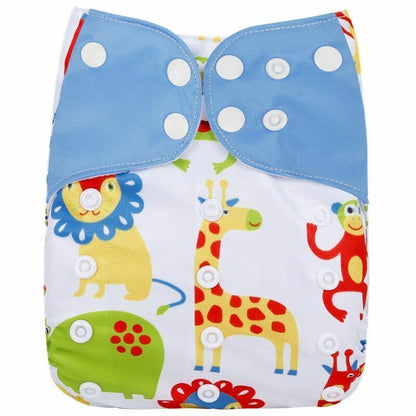 Cloth Diapers Reusable Adjustable Baby Nappies Washable Newborn Training Pants