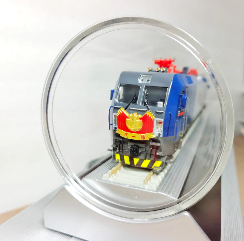 1:64 40CM HXD1C1927 Bayi Electric Locomotive Railway Track Train Diecast Model