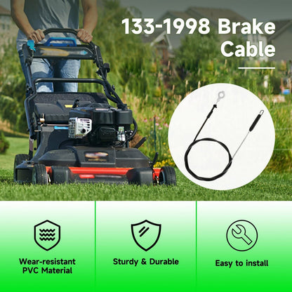198cm/78in Mower Brake Cable 133-1998 Replace For TimeMaster 21811 21810
