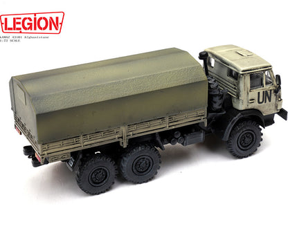 LEGION 1/72 Kamaz 43101 Afghanistan Military Vehicle Truck UN 12061LB Model