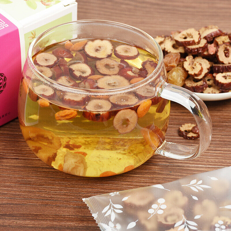 120g Chinese Red Date Longan Fruit Tea Guiyuan Gouqi Hongzao Mixed Herbal Tea