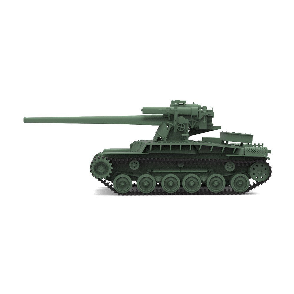 SSMODEL SS35822 1/35 Military Model Kit Japan Type 97 Chi-Ha Long 12cm Gun Tank