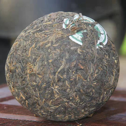 2007 GOLDEN SAIL BRAND 7332 Pu'er Tea Raw Pu-erh Ancient Tree Qing Tuo Cha 250g