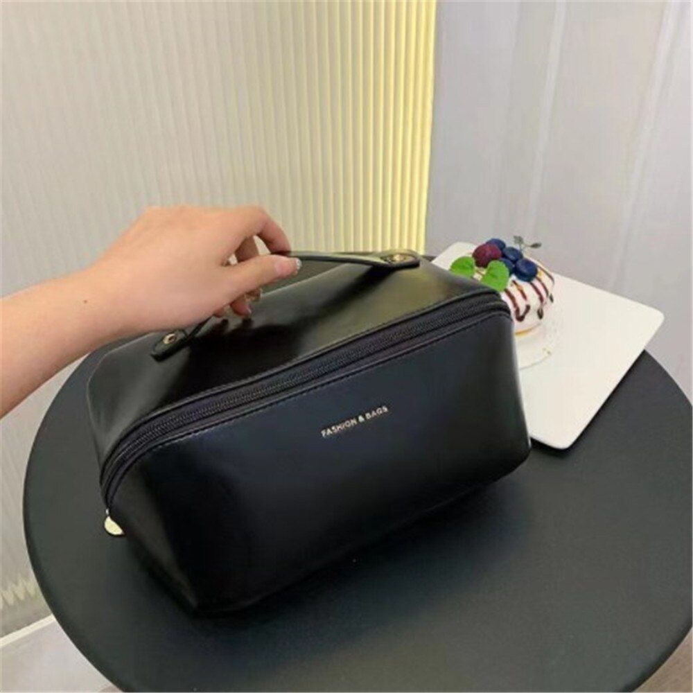 Large Makeup Bag Multifunction Toiletries Organizer Waterproof Cosmetics Storage
