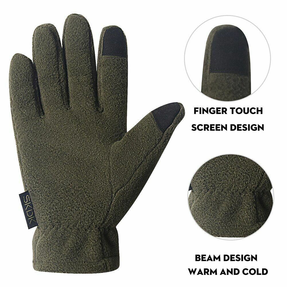 3pcs Winter Fleece Scarf Hat Gloves Set Outdoor Cycling Camping Neck Collar Warm