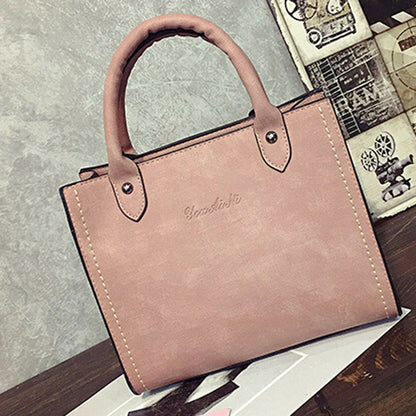 Women's Ladies Casual PU Leather Shoulder Bags with Corssbody Bag Handbag Purse