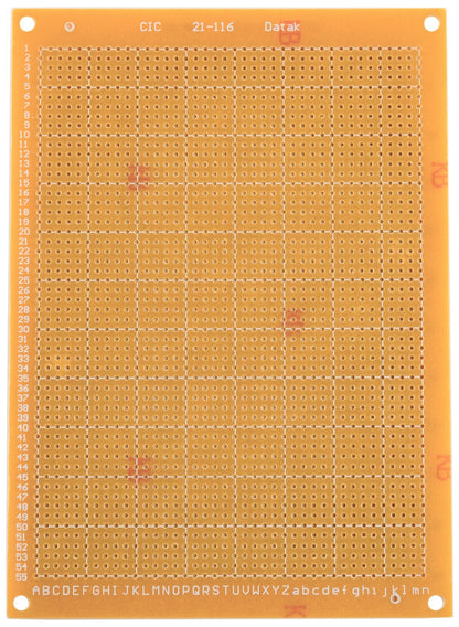 Prototyping PCB Perfboard with 2,200 Holes, 6.3 x 4.5 Inches (Model 21-116)