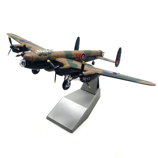1:144 Scale 1940 WWII Avro Lancastrian Airplane Model Metal Diecast Plane Model