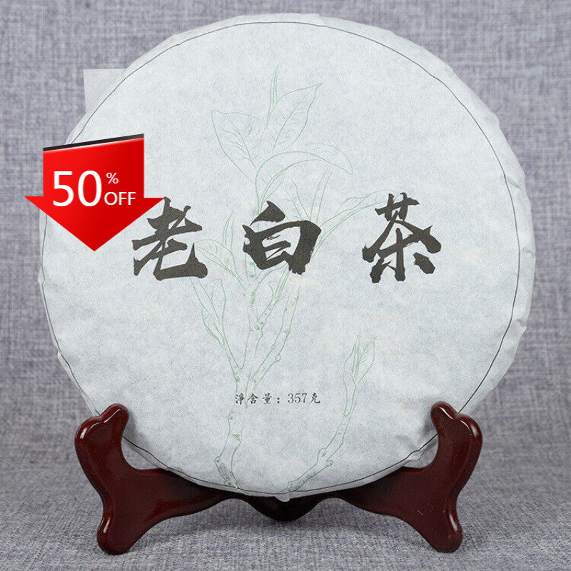 Yunnan Pu'er Tea 357g Ancient Tree White Tea Moonlight Beauty White Tea Cake