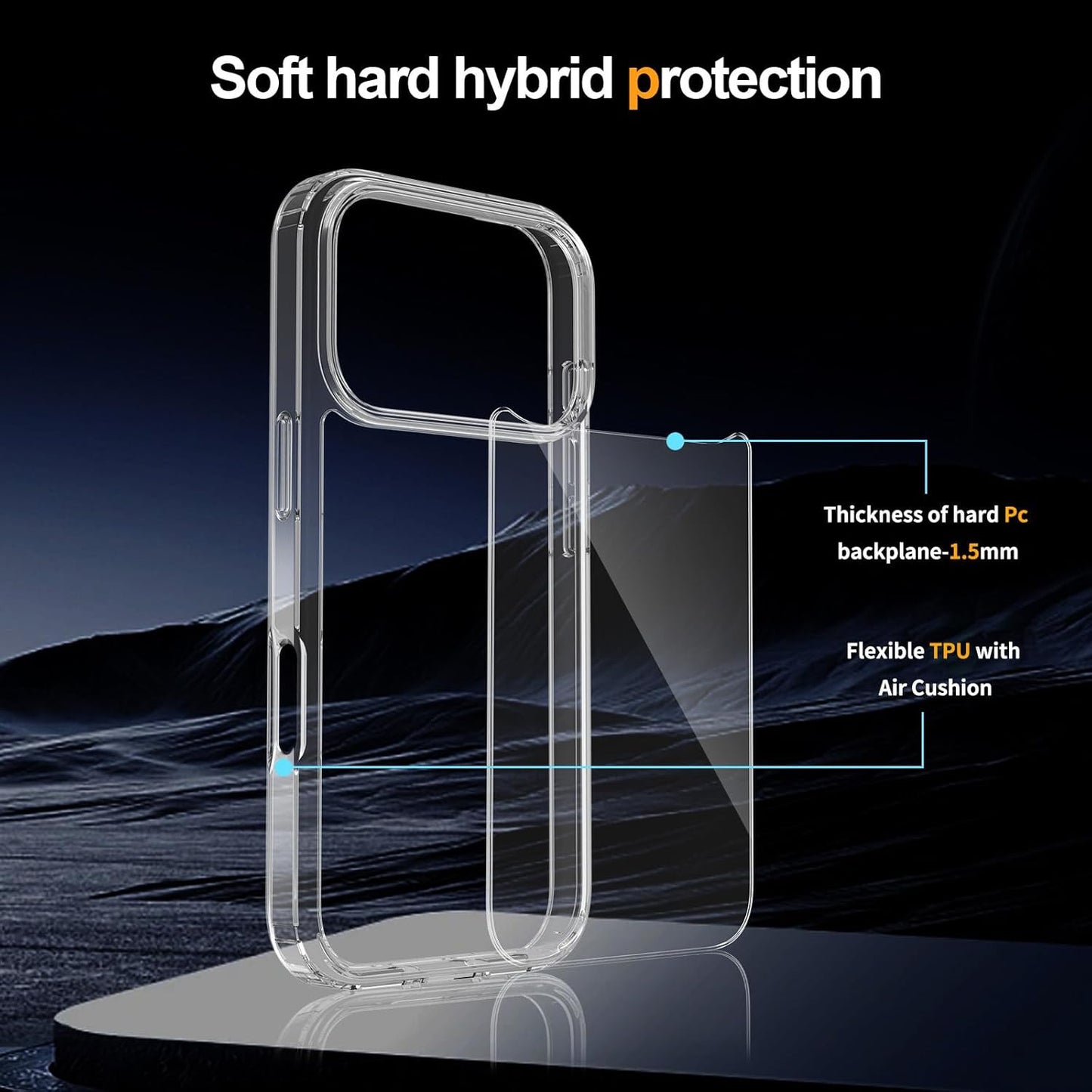 Lot IPhone 17 17 Pro Max Case 17 Air Clear Shockproof Slim Rugged Bumper Cover